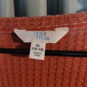 Long Sleeve Rust Shirt